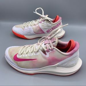 Nike Court Air Zoom Zero Womens Tennis Shoes US Women's 8 AA8022-101 Melbourne.